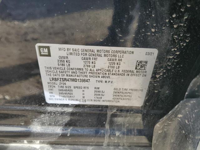 2021 BUICK ENVISION A LRBFZSR47MD139847
