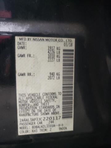 2018 NISSAN ALTIMA 2.5 - 1N4AL3AP3JC220117