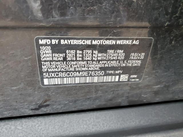 2021 BMW X5 XDRIVE4 - 5UXCR6C09M9E76350