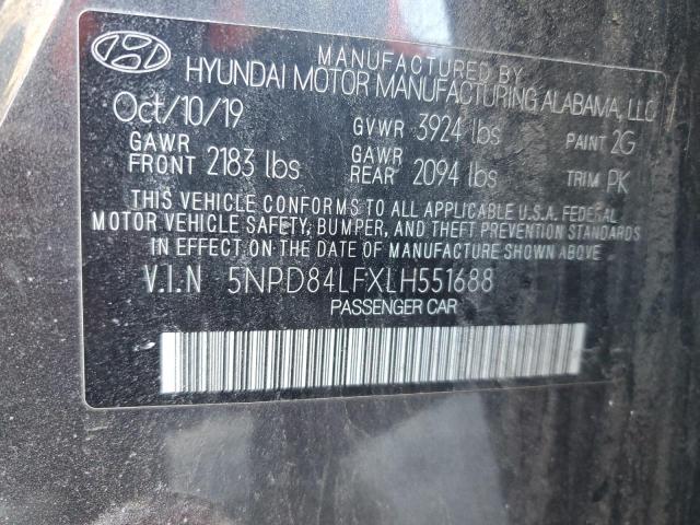 2020 HYUNDAI ELANTRA SE - 5NPD84LFXLH551688
