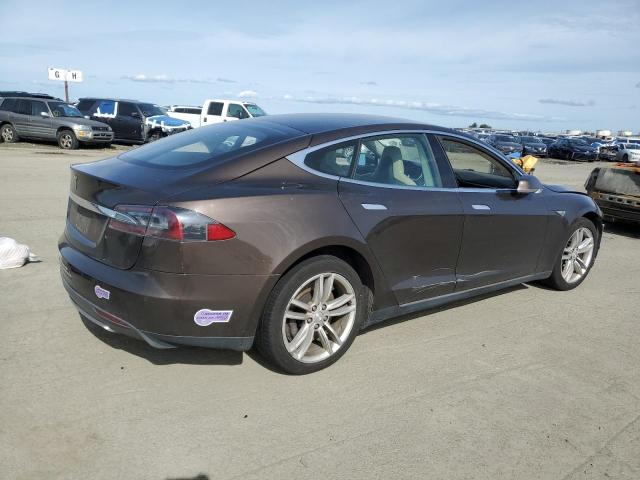 TESLA MODEL S 2014 brown  electric 5YJSA1S17EFP35987 photo #4