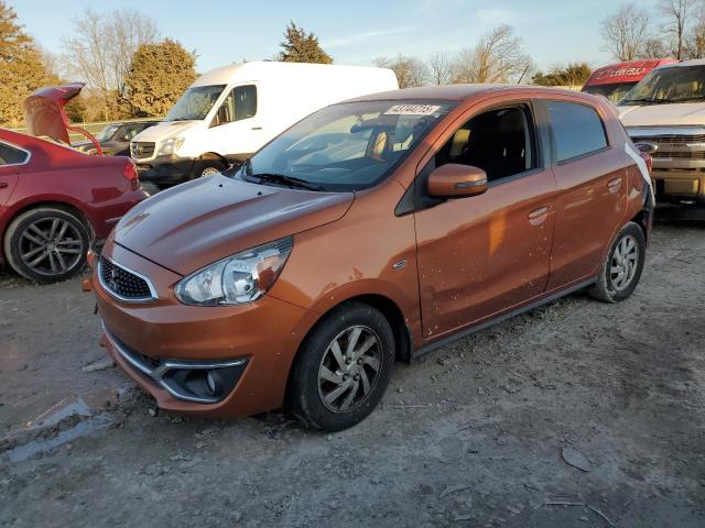 MITSUBISHI MIRAGE SE 2019 orange  gas ML32A4HJ0KH015129 photo #1