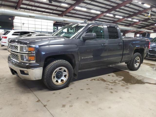 CHEVROLET SILVERADO 2015 gray 4dr ext gas 1GCVKREC5FZ190258 photo #1