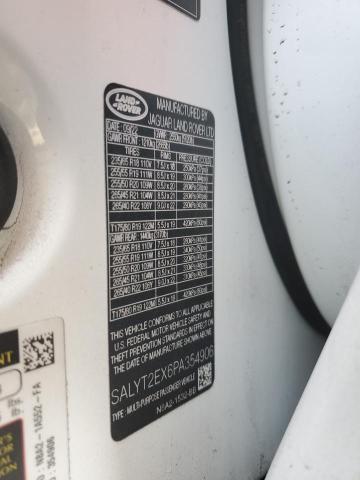 2023 LAND ROVER RANGE ROVE - SALYT2EX6PA354906