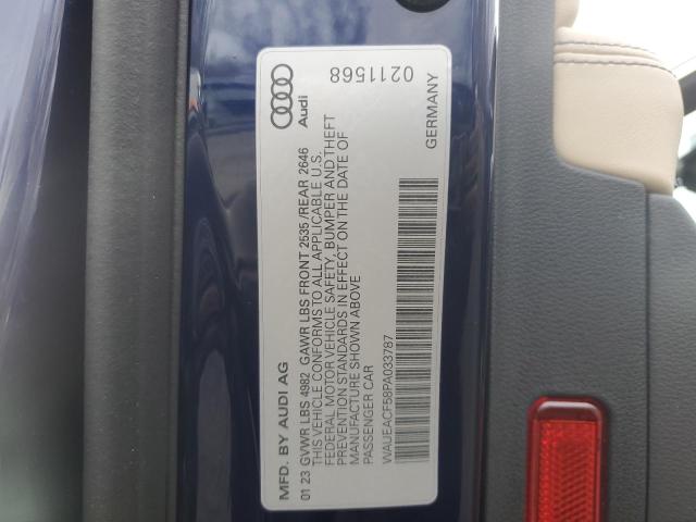 2023 AUDI A5 PRESTIG - WAUEACF58PA033787