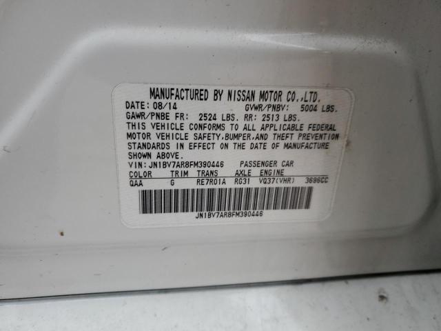 2015 INFINITI Q50 BASE - JN1BV7AR8FM390446