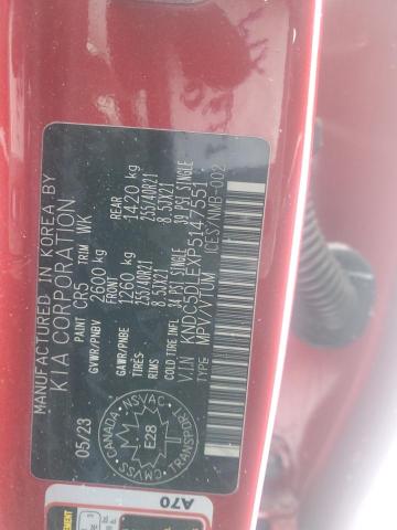 2023 KIA EV6 GT KNDC5DLEXP5147551