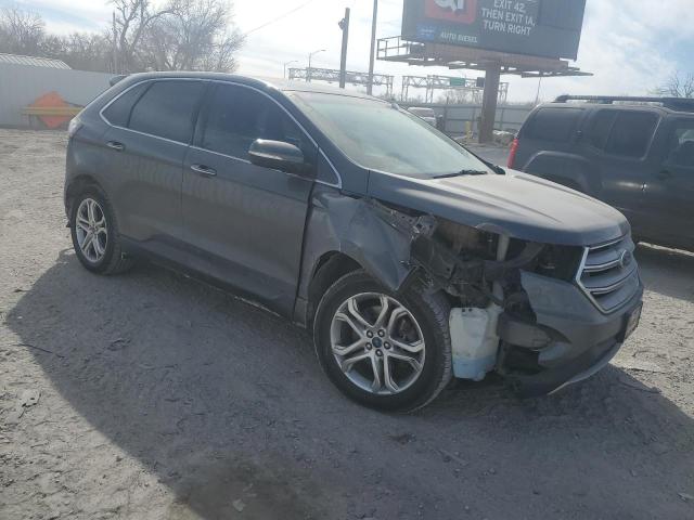 Vin: 2fmtk4k91fbc04528, lot: 46694685, ford edge titanium 20154
