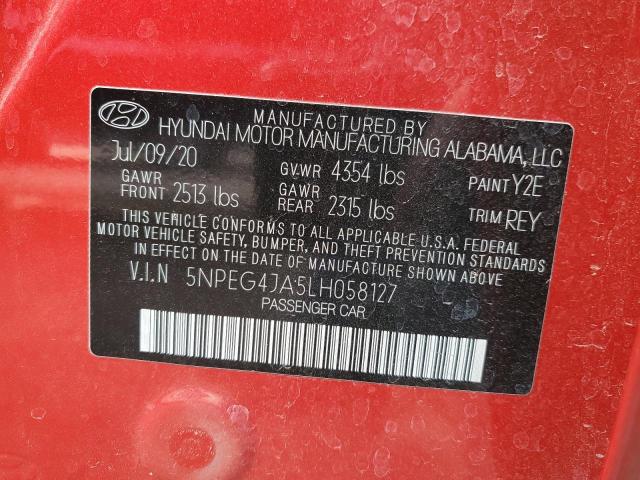 2020 HYUNDAI SONATA SE - 5NPEG4JA5LH058127