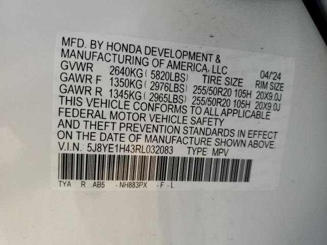 2024 ACURA MDX TECHNO - 5J8YE1H43RL032083