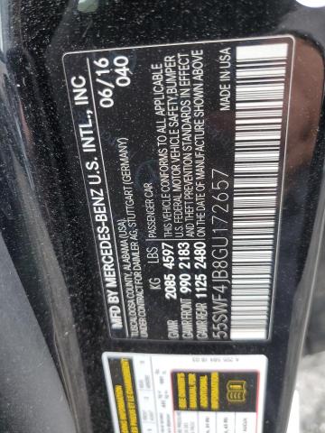 2016 MERCEDES-BENZ C 300 - 55SWF4JB8GU172657