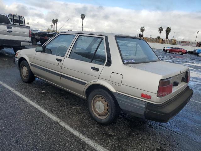 TOYOTA COROLLA DL 1987 gold sedan 4d gas JT2AE82E9H3531391 photo #3