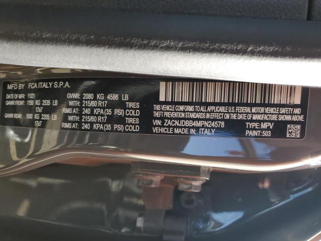 2021 JEEP RENEGADE L - ZACNJDBB4MPN24578
