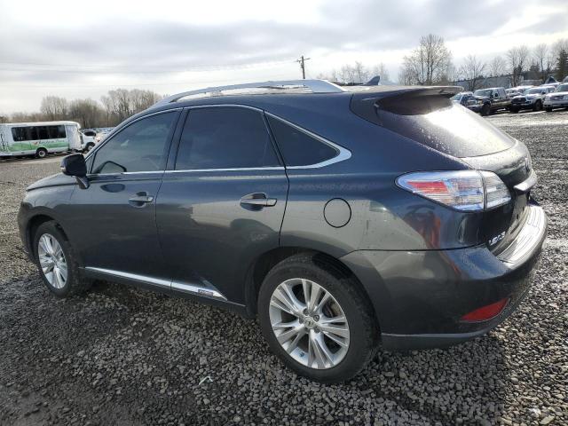 LEXUS RX 450H 2010 charcoal 4dr spor hybrid engine JTJBC1BA7A2414648 photo #3