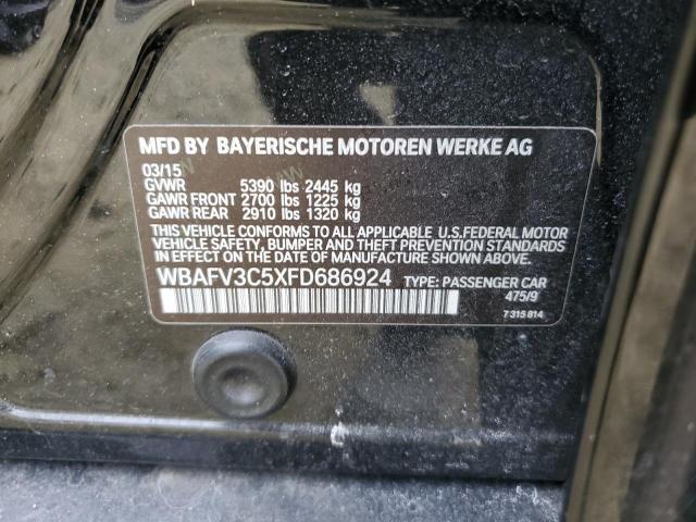 2015 BMW 535 D XDRI - WBAFV3C5XFD686924