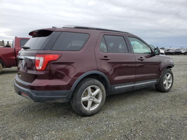 FORD EXPLORER X 2019 maroon  gas 1FM5K7D85KGA22316 photo #4