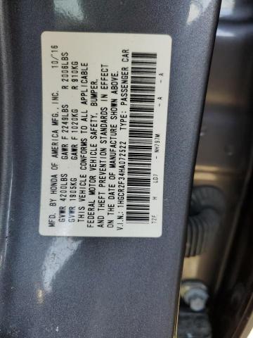 2017 HONDA ACCORD LX - 1HGCR2F34HA072522