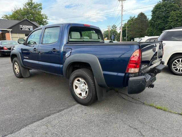 TOYOTA TACOMA DOU 2008 blue crew pic gas 5TELU42N58Z559797 photo #4