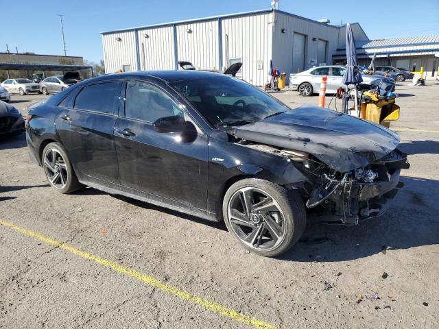Vin: kmhlr4af2nu326469, lot: 46488135, hyundai elantra n line 20224