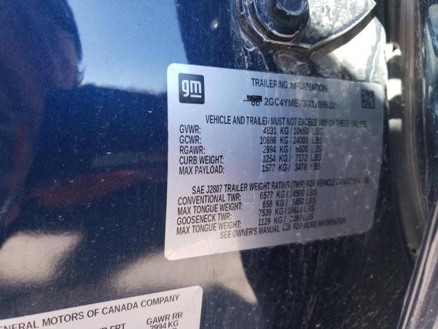 2022 CHEVROLET SILVERADO 2GC4YME73N1209932