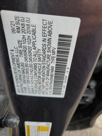2022 HONDA PILOT SE 5FNYF6H25NB014849