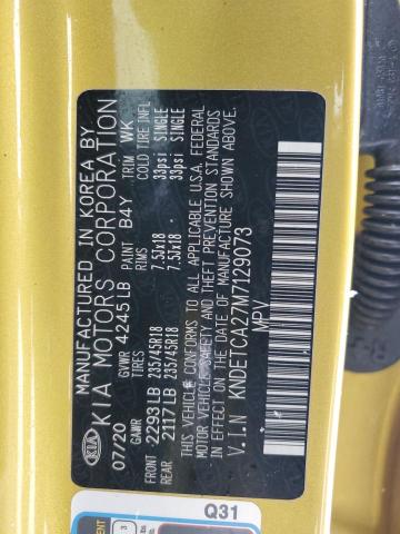 2021 KIA SELTOS SX KNDETCA27M7129073