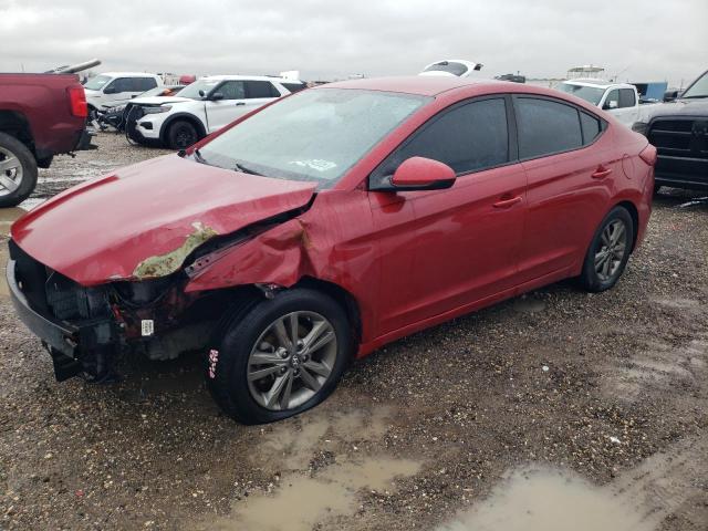 HYUNDAI ELANTRA SE 2018 red  gas 5NPD84LFXJH249007 photo #1