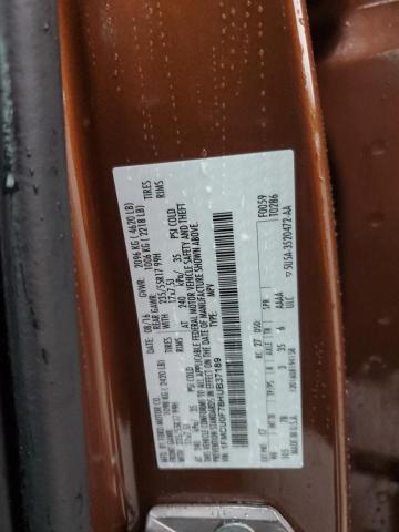 2017 FORD ESCAPE S - 1FMCU0F78HUB37189