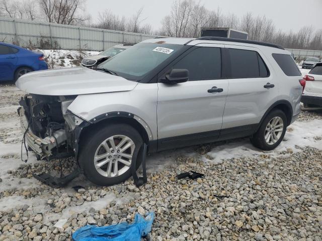 FORD EXPLORER 2017 silver  gas 1FM5K7BH3HGB73327 photo #1