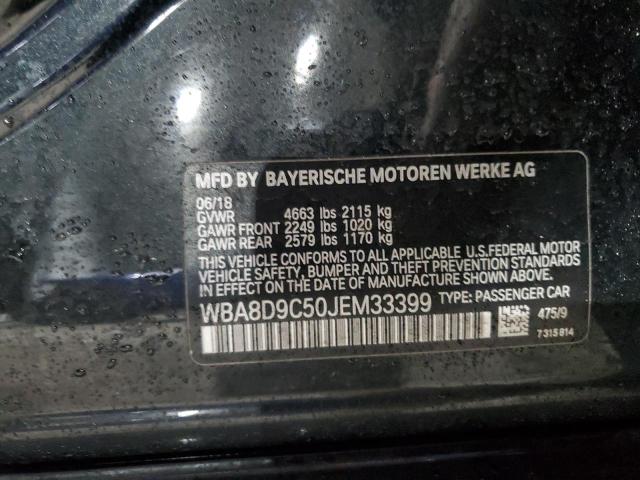 2018 BMW 330 XI - WBA8D9C50JEM33399