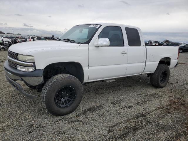 CHEVROLET SILVERADO 2000 white  gas 2GCEK19T0Y1374238 photo #1