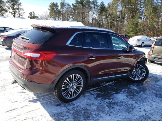 Vin: 2lmtj8lr7gbl53279, lot: 45452515, lincoln mkx reserve 20163