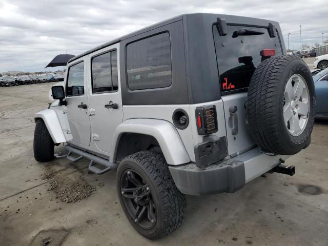 JEEP WRANGLER U 2008 gray  gas 1J4GB59178L508763 photo #3