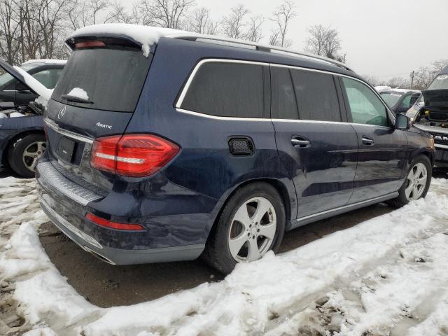 MERCEDES-BENZ GLS 450 4M 2017 blue 4dr spor gas 4JGDF6EE9HA843204 photo #4