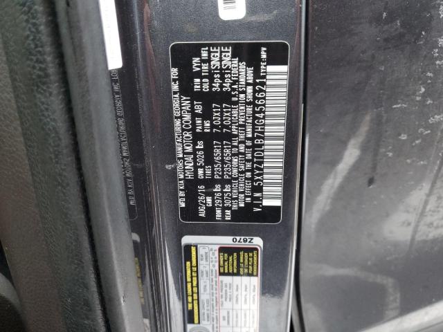 2017 HYUNDAI SANTA FE S - 5XYZTDLB7HG456621