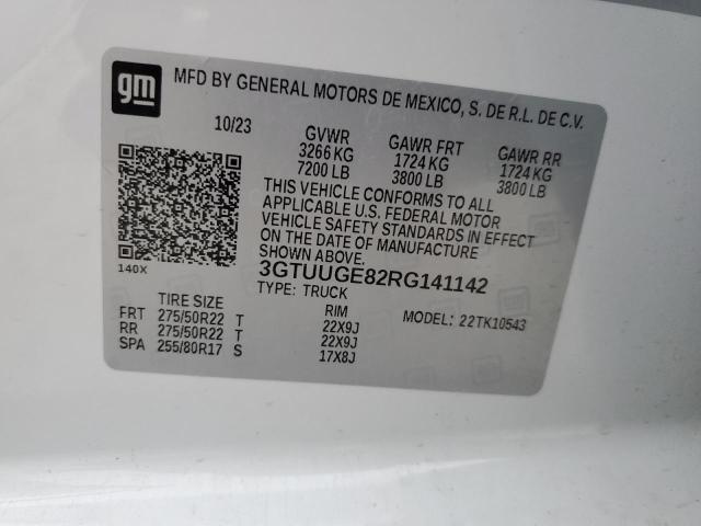 3GTUUGE82RG141142 2024 GMC SIERRA