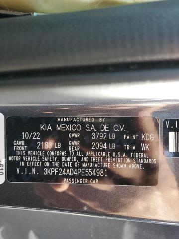 2023 KIA FORTE LX - 3KPF24AD4PE554981