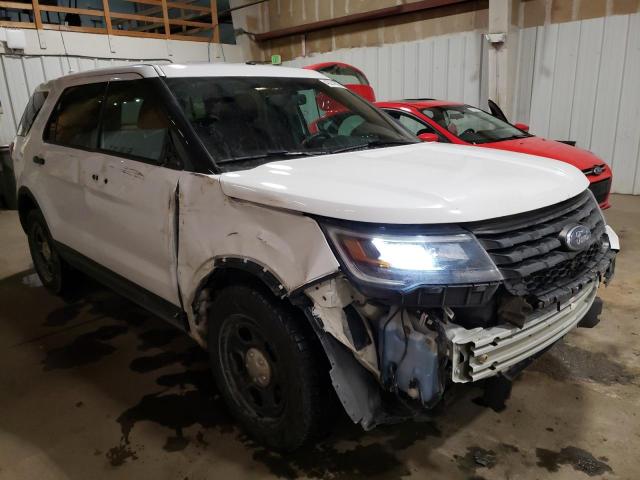 Vin: 1fm5k8ar7hge15861, lot: 43278575, ford explorer police interceptor 20174