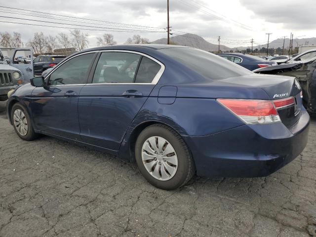 HONDA ACCORD LX 2011 blue  gas 1HGCP2F32BA075755 photo #3