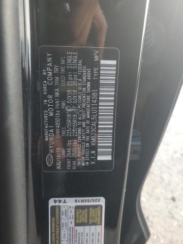 2020 HYUNDAI TUCSON LIM KM8J3CAL5LU114381