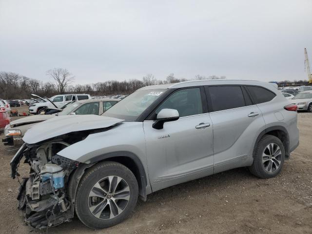 Vin: 5tdgbrch4ms515617, lot: 44763975, toyota highlander hybrid xle 2021 img_1