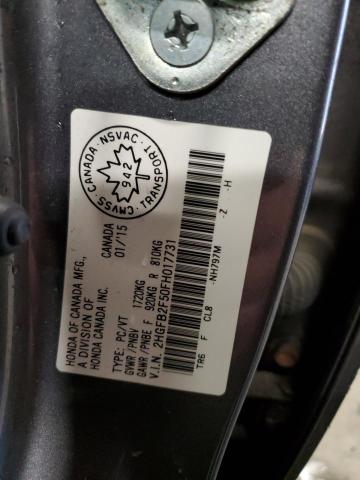 2015 HONDA CIVIC LX - 2HGFB2F50FH017731