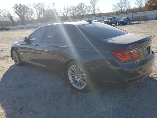 BMW 750 LXI 2015 gray sedan 4d gas WBAYF8C52FD654858 photo #3