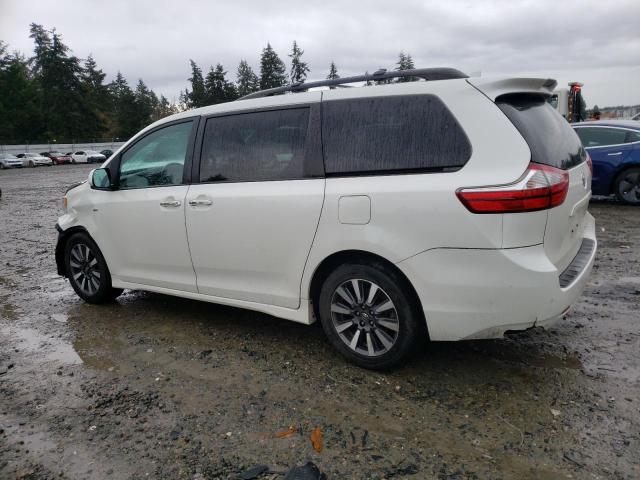 TOYOTA SIENNA XLE 2018 white  gas 5TDDZ3DC5JS194553 photo #3