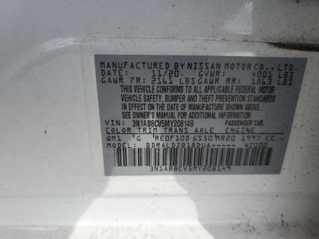 2021 NISSAN SENTRA SV - 3N1AB8CV5MY208149