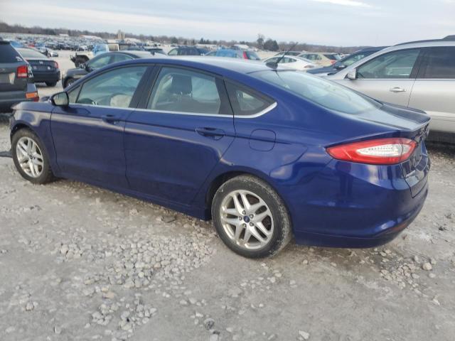 FORD FUSION SE 2014 blue sedan 4d gas 1FA6P0HD2E5370413 photo #3