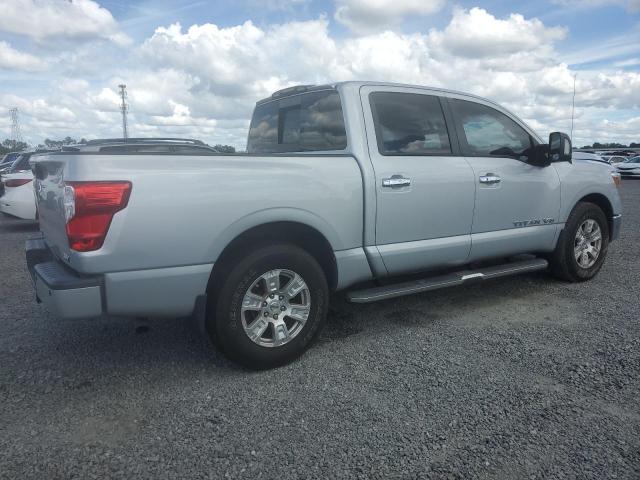 NISSAN TITAN PLAT 2019 silver  gas 1N6AA1E60KN502207 photo #4