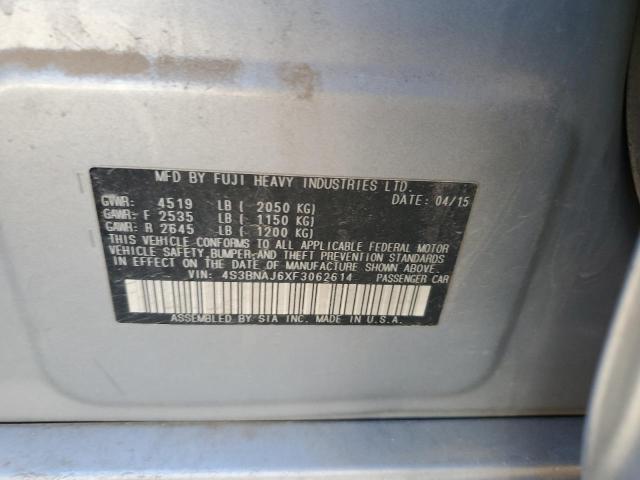 2015 SUBARU LEGACY 2.5 - 4S3BNAJ6XF3062614