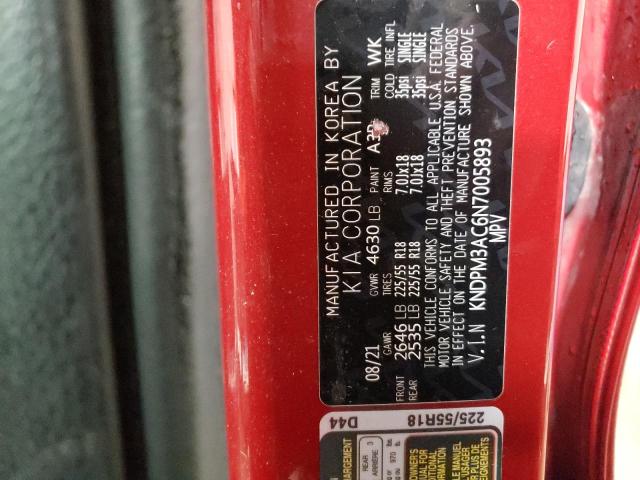 2022 KIA SPORTAGE L - KNDPM3AC6N7005893