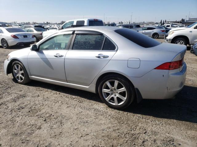 ACURA TSX 2005 silver  gas JH4CL96935C018480 photo #3